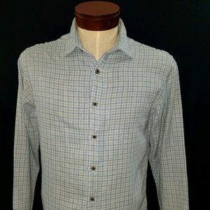 UNTUCKit Mens Cotton Designer Check Casual Shirt